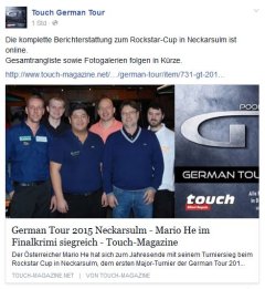 Pressebericht Touch Magazin