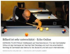 Bericht zum German Tour-Finale 2015/2016