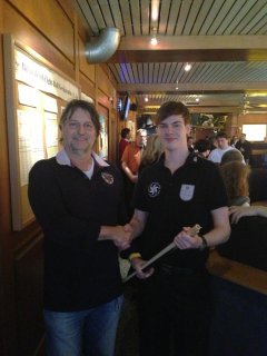 Mario Stahl hat am zweiten Spieltag das Breakqueue gewonnen